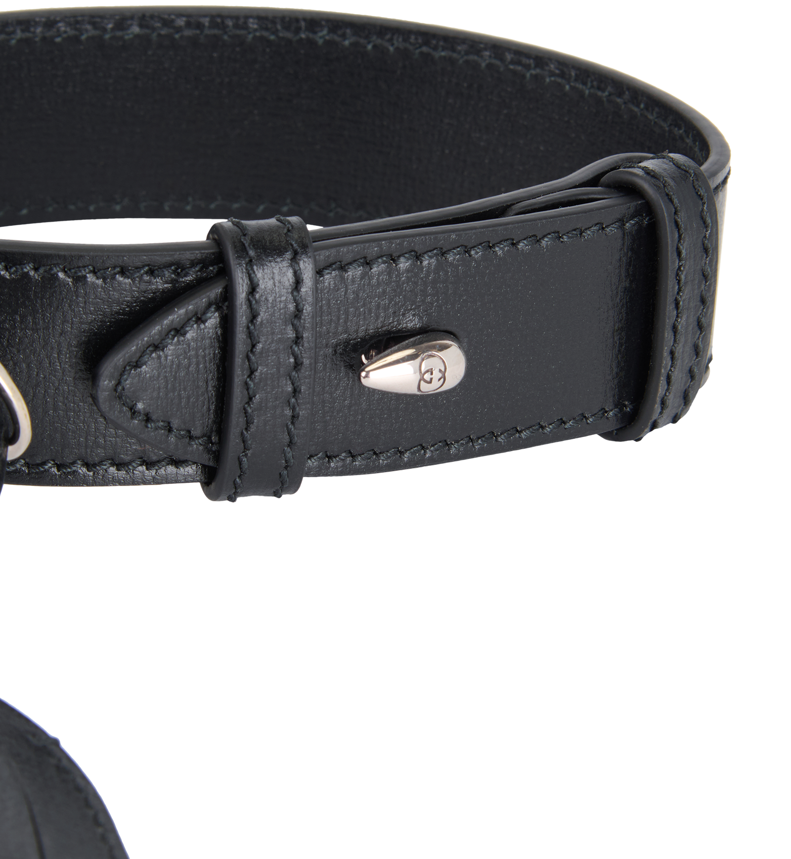 Gucci Identification Travel Tag, &pound;90, Accessories, Black, Leather, Other view